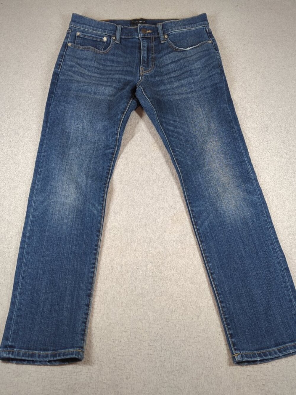 Lucky Brand Jeans Men's 33x30 Blue Denim 110 Slim Fit Coolmax Stretch